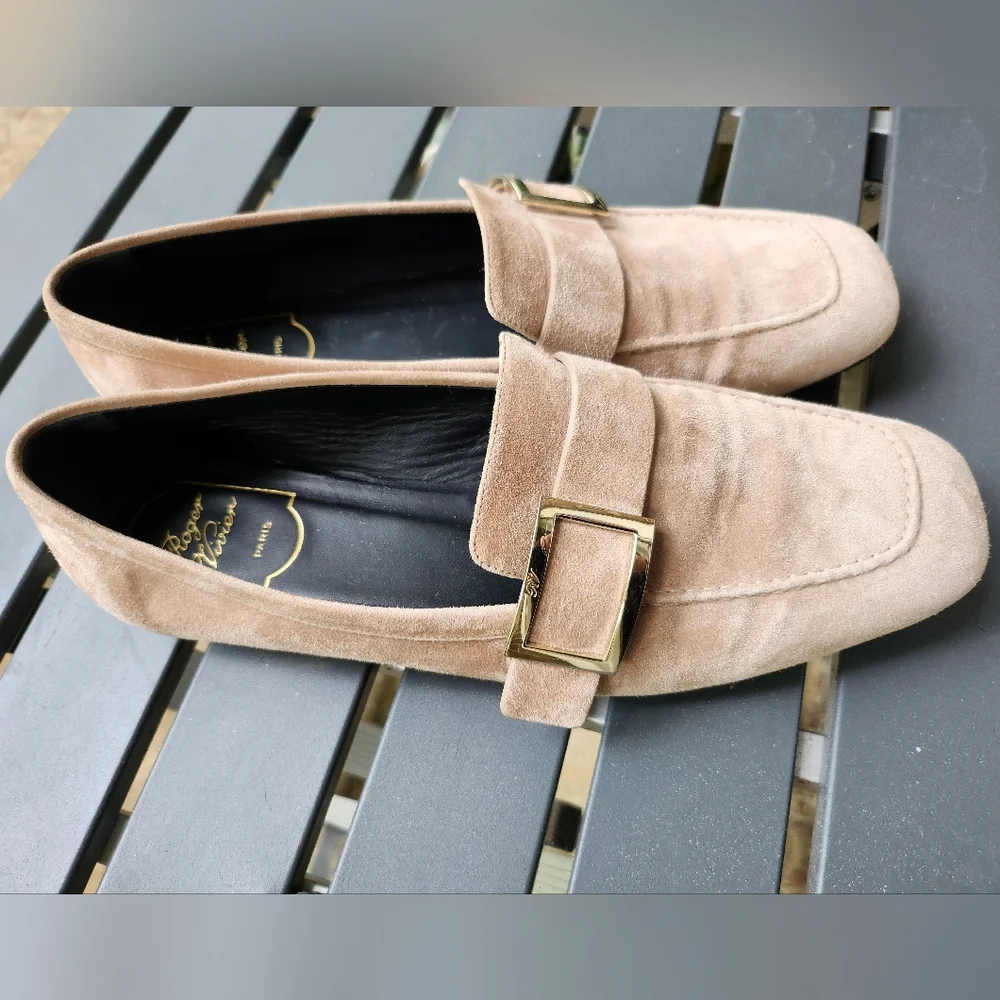 Roger Vivier Suede Shoes EU Size 40 - Picture 11 of 14